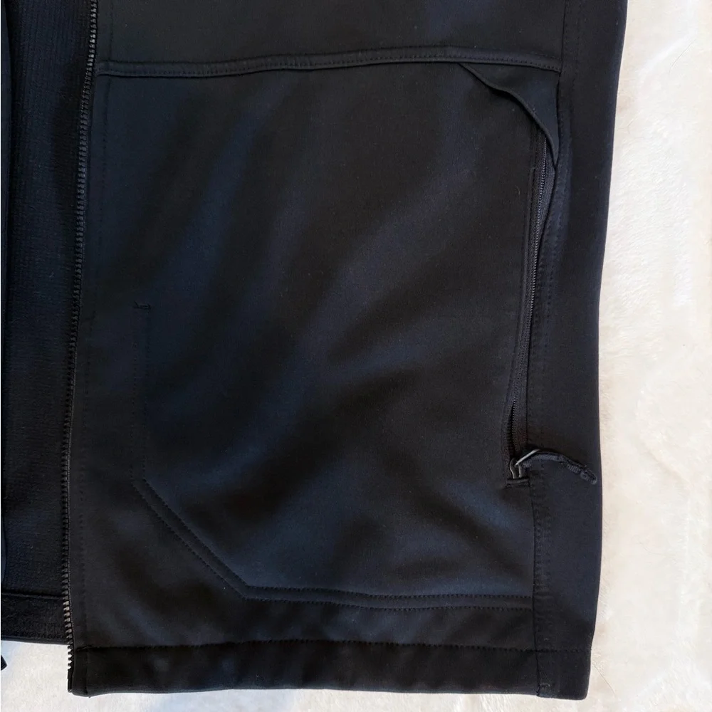 The North Face Black Softshell Vest